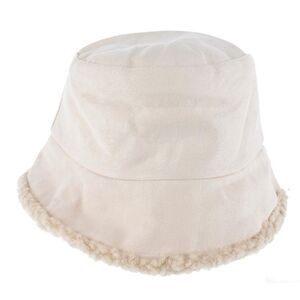 CTM Women's Sherpa Reversible Bucket Hat